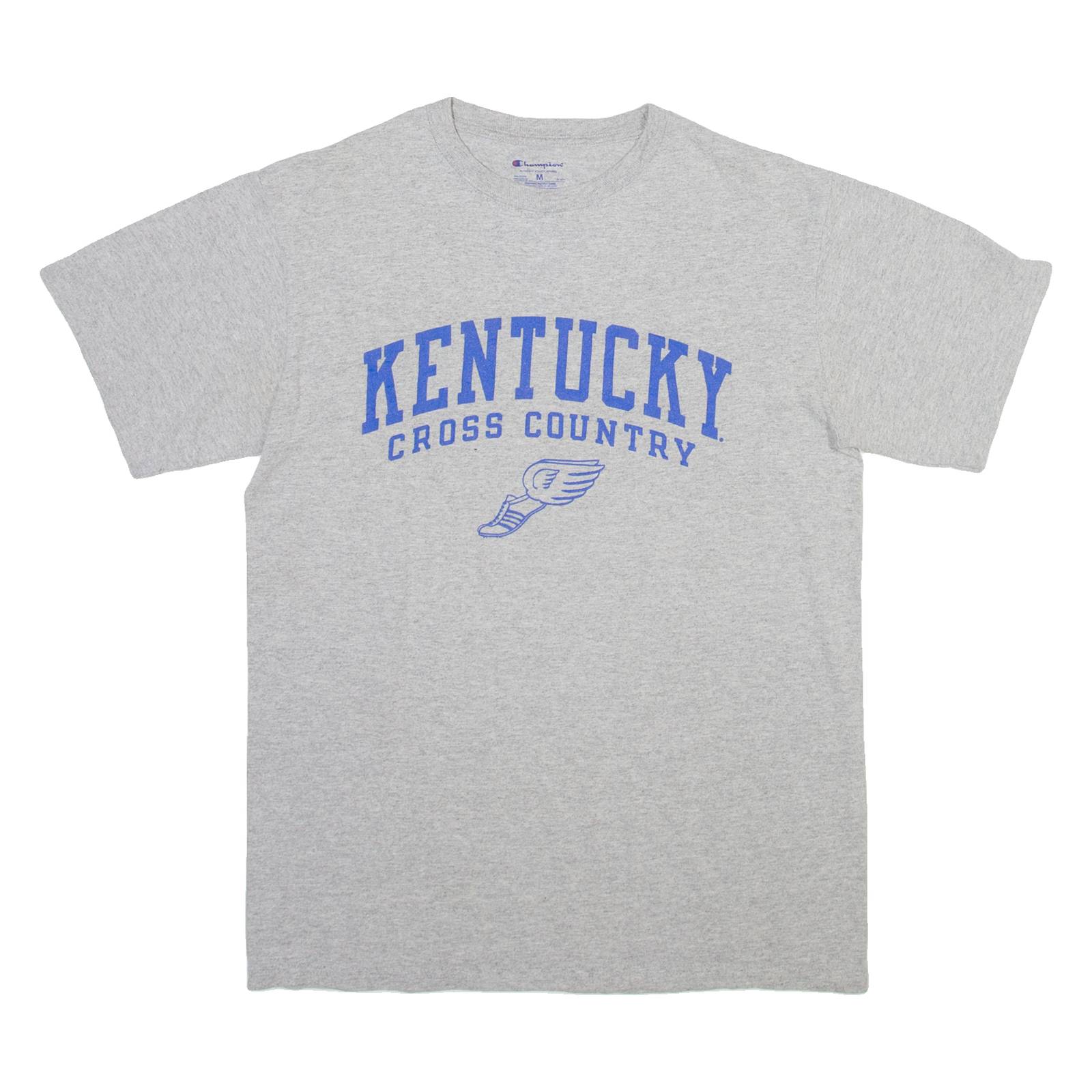 CHAMPION Kentucky Mens T-Shirt Grey USA M
