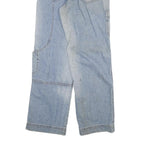 PHAT FARM Mens Jeans Blue Regular Straight Denim Light W30 L32 Casual Vintage