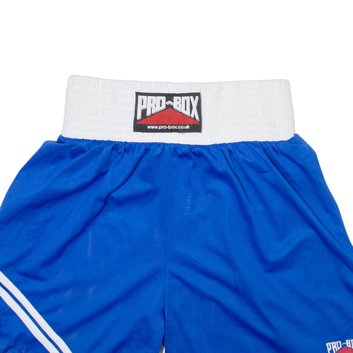PRO BOX Boxing Mens Sports Shorts Blue M W14