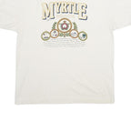 ALORE Mens White & Green Myrtle Beach Graphic T-Shirt XL Short Sleeve Crew Neck