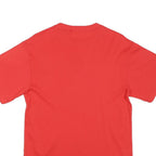 NISHI Mens Red National Sports Festival Graphic T-Shirt L Short Sleeve Crew Neck