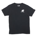 ADIDAS Mens Black Cotton Blend Graphic T-Shirt M Short Sleeve Crew Neck