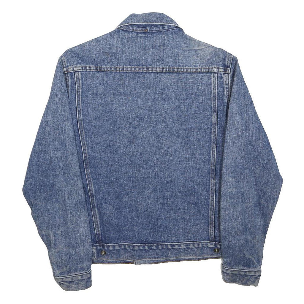 Tomorrows Generation Womens Blue Denim Button Jacket S Woven Casual Retro Style