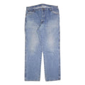 DICKIES Mens Regular Fit Blue Denim Straight Jeans W40 L34 Workwear Cotton Blend