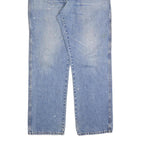 DICKIES Mens Regular Fit Blue Denim Straight Jeans W40 L34 Workwear Cotton Blend