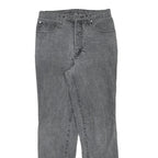 GUESS Womens Slim Jeans Black Denim W28 L29 Classic Zip Pocket Detail