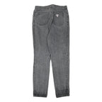 GUESS Womens Slim Jeans Black Denim W28 L29 Classic Zip Pocket Detail