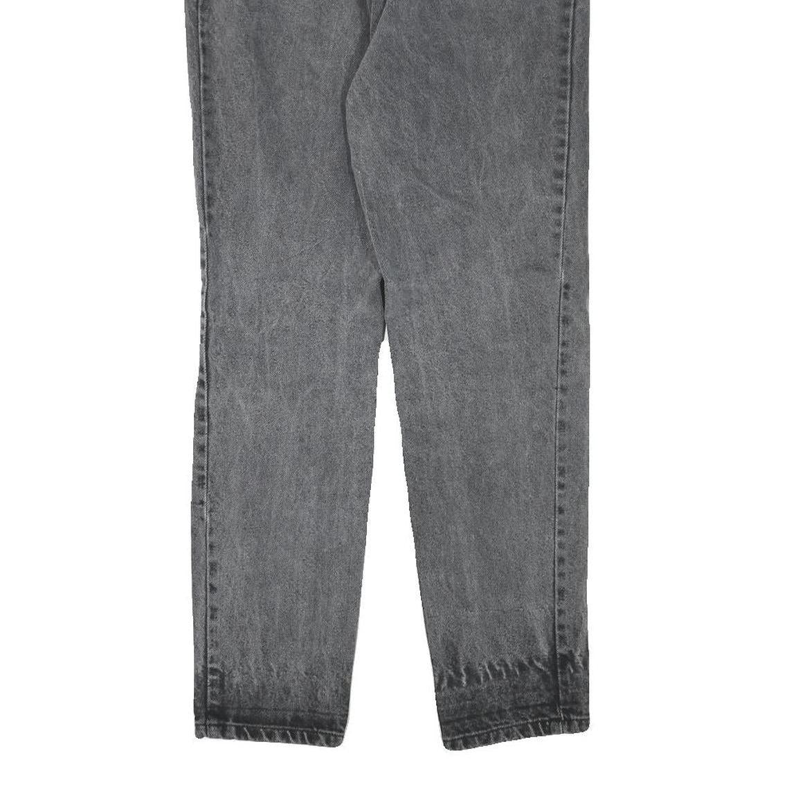 GUESS Womens Slim Jeans Black Denim W28 L29 Classic Zip Pocket Detail