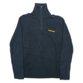 NAUTICA Mens Jumper Blue 1/4 Zip Tight Knit XL