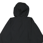 CHAMPION Mens Black University Print Zip Jacket S Polyester Blend Hooded Casual