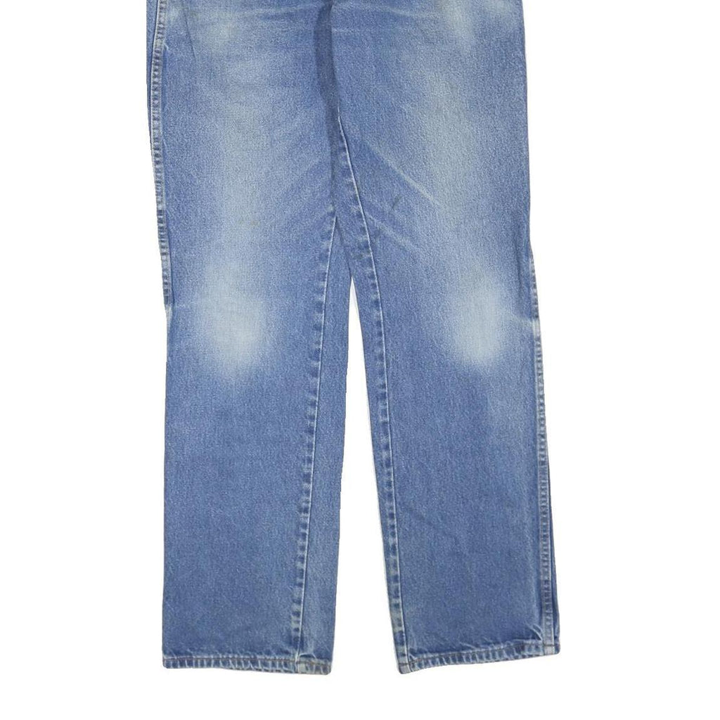 DICKIES Mens Regular Fit Blue Denim Jeans W36 L34 Zip Pocket Casual Workwear