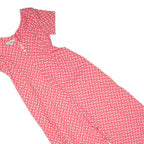 JONATHAN MARTIN Womens Jumpsuit Pink Spotted Wide-Leg M