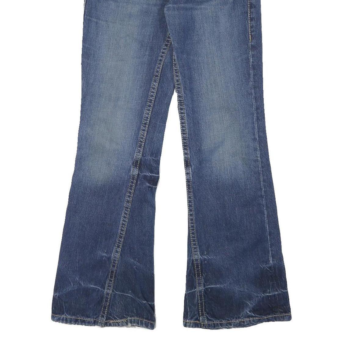 LEVI'S Womens Jeans Blue Regular Flared Denim Medium W28 L31 Classic Fit Zip