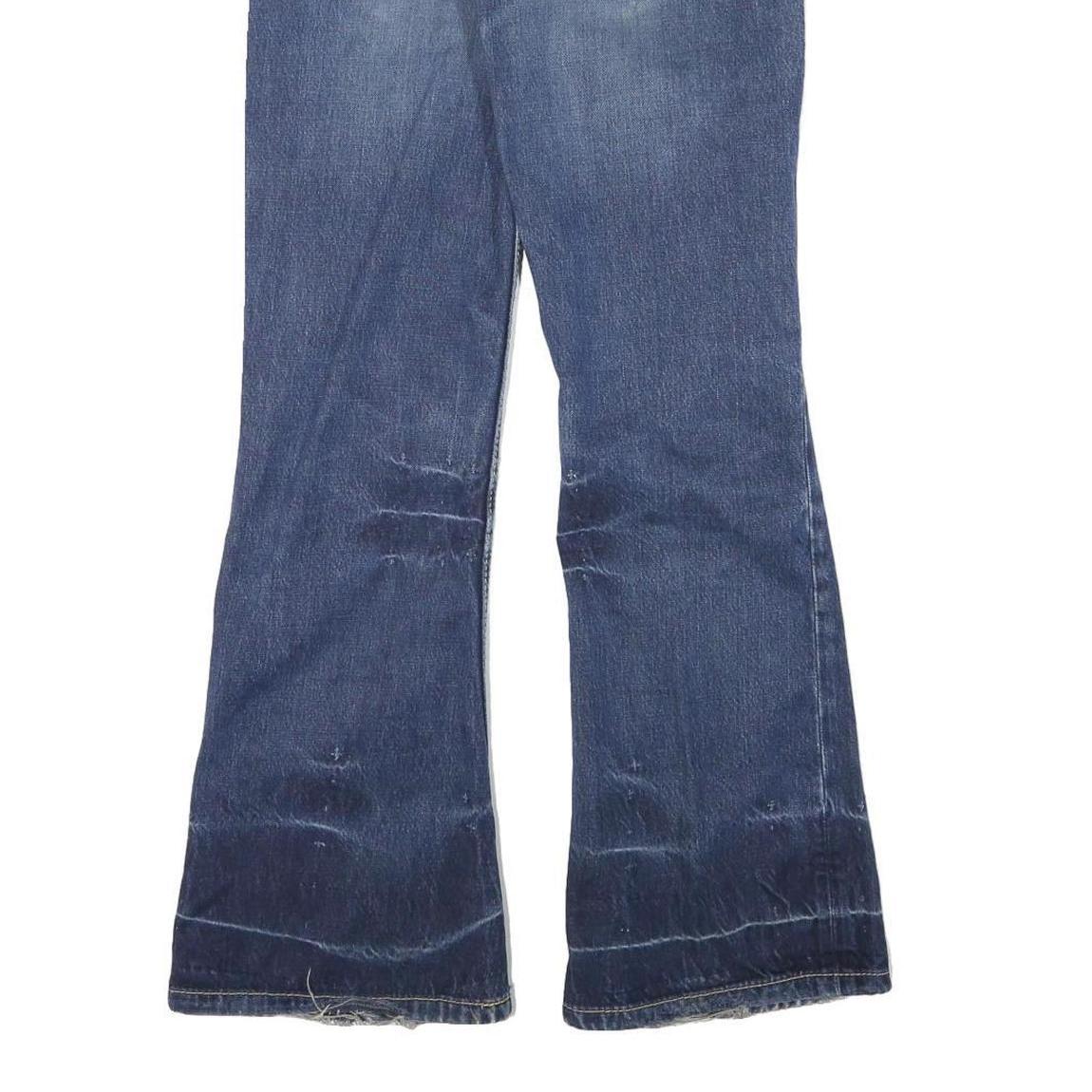 LEVI'S Womens Jeans Blue Regular Flared Denim Medium W28 L31 Classic Fit Zip