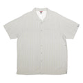 THE NORTH FACE Mens Beige Striped Shirt XL Polyester Blend Casual Lightweight