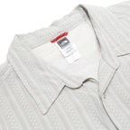 THE NORTH FACE Mens Beige Striped Shirt XL Polyester Blend Casual Lightweight