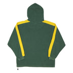 NFL Mens Green & Yellow Green Bay Packers Hooded Jacket XL Polyester Blend