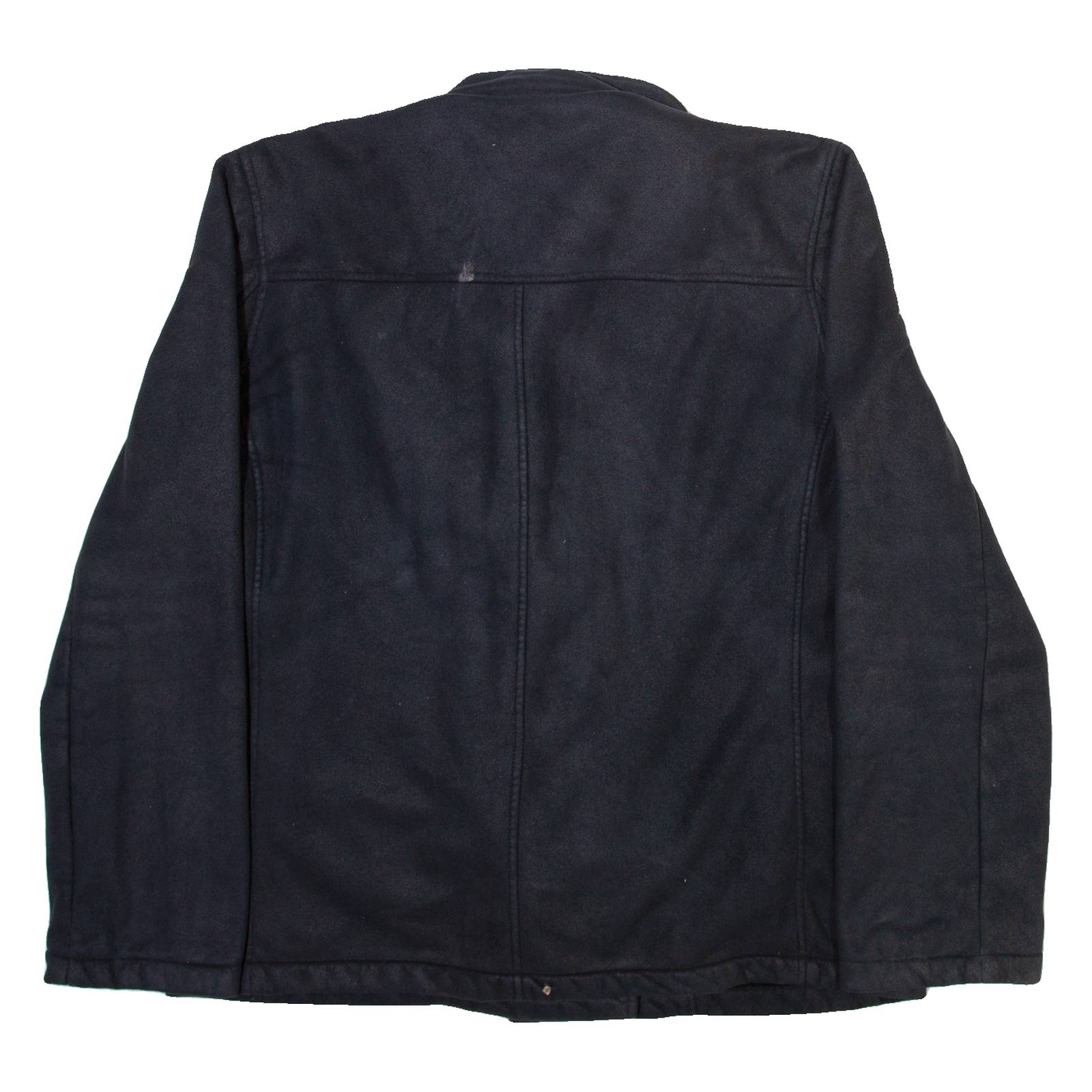 BEN SHERMAN Mens Overcoat Jacket Black M