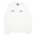 PATAGONIA Womens White Plain Pullover Crew Neck Basic Knit Jumper M