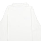 PATAGONIA Womens White Plain Pullover Crew Neck Basic Knit Jumper M