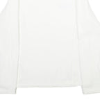 PATAGONIA Womens White Plain Pullover Crew Neck Basic Knit Jumper M