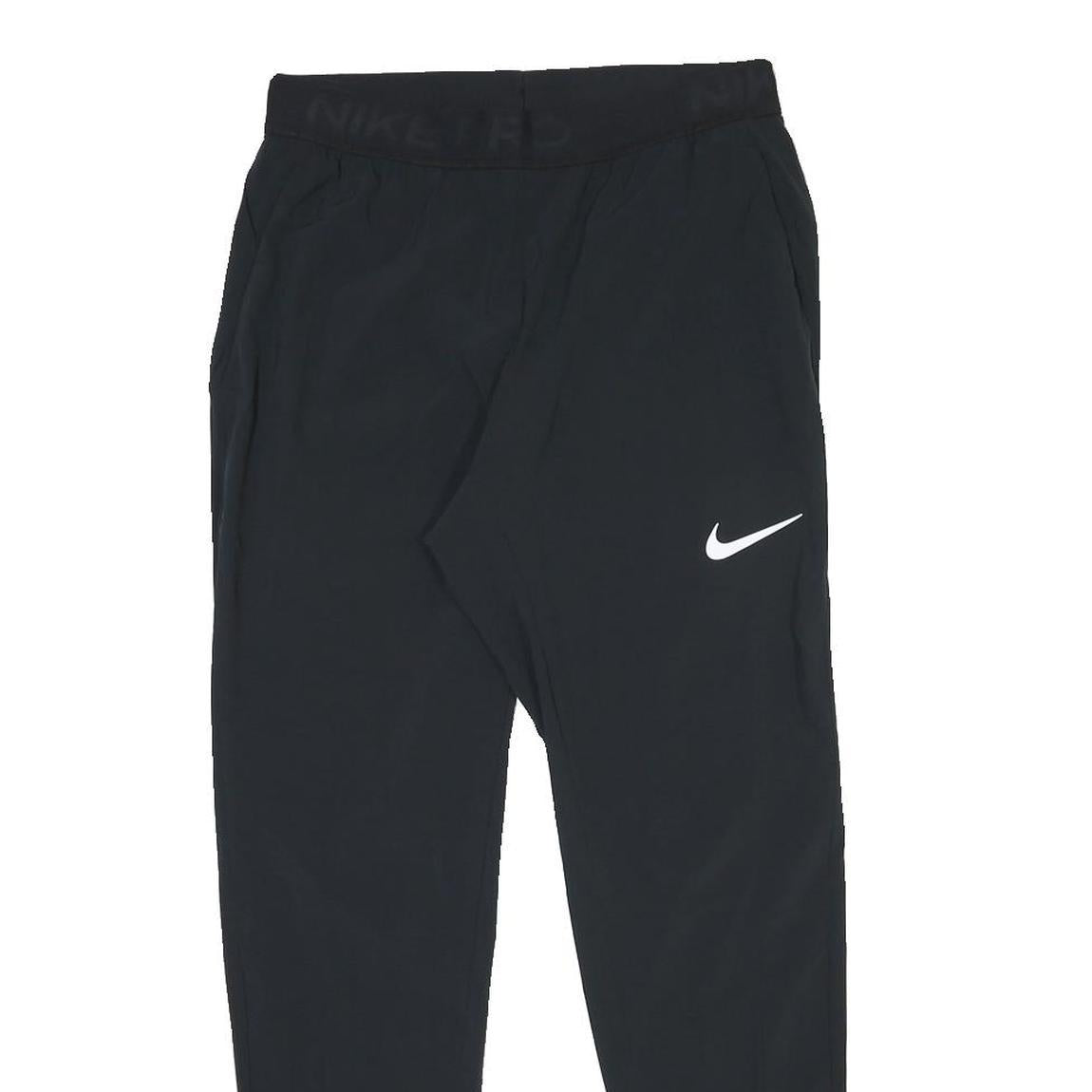 NIKE Mens Joggers Black Slim Tapered Size S W29 L28 Training Sweatpants