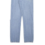 LEVI'S 501 Womens Jeans Blue Regular Straight Denim Light W28 L28 Distressed