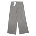 COTTON TRADERS Womens Polyester Blend Grey Relaxed Wide-Leg Trousers W28 L29