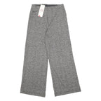 COTTON TRADERS Womens Polyester Blend Grey Relaxed Wide-Leg Trousers W28 L29