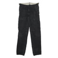 CARHARTT WIP Womens Cotton Black Regular Fit Cargo Trousers W26 L32