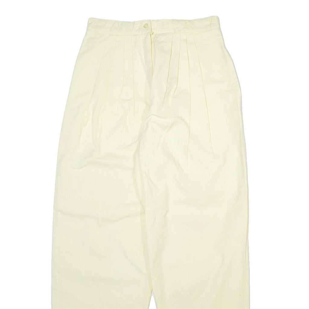 Womens Trousers Yellow Relaxed Tapered W26 L30