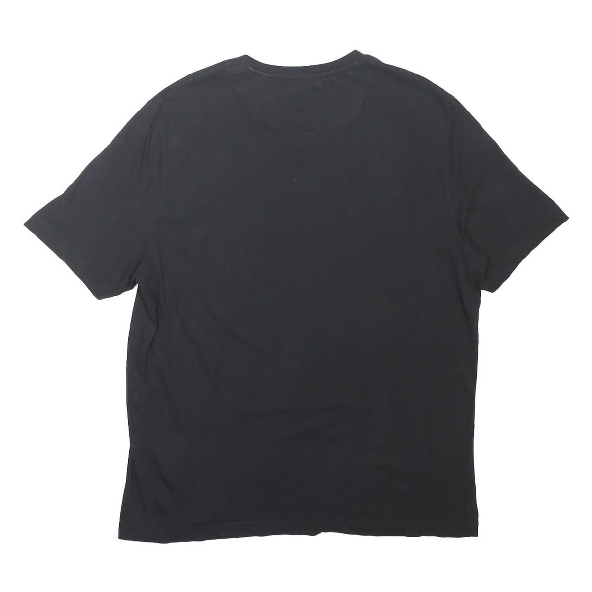 TED BAKER Mens Black Cotton Blend T-Shirt L Short Sleeve Crew Neck Classic Fit