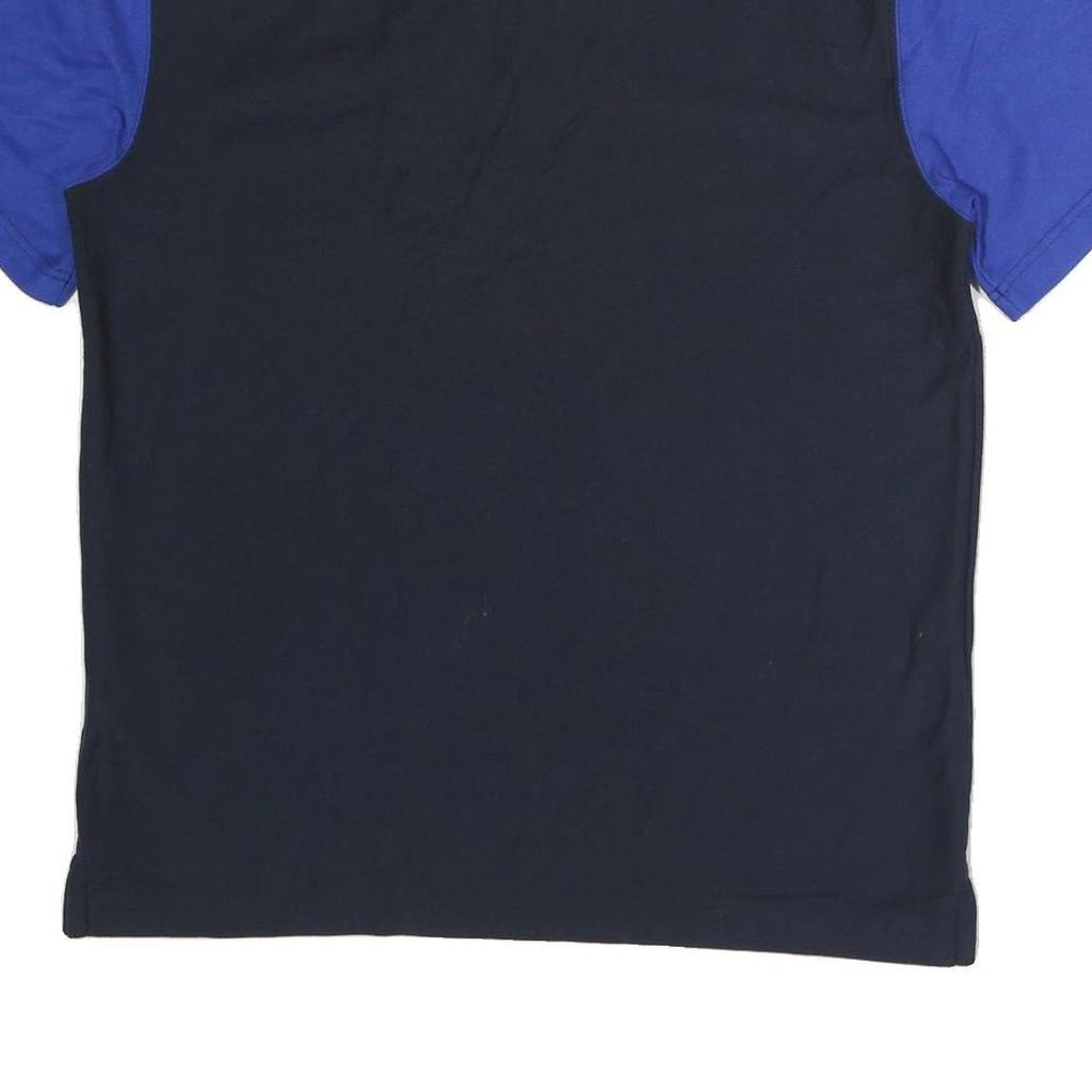 CARHARTT Mens Navy & Blue United Short Sleeve Cotton Polo Shirt M Workwear