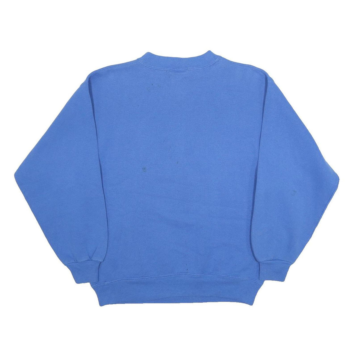 HANES Womens Blue Health Services Division Crew Neck L Sweatshirt Cotton Blend