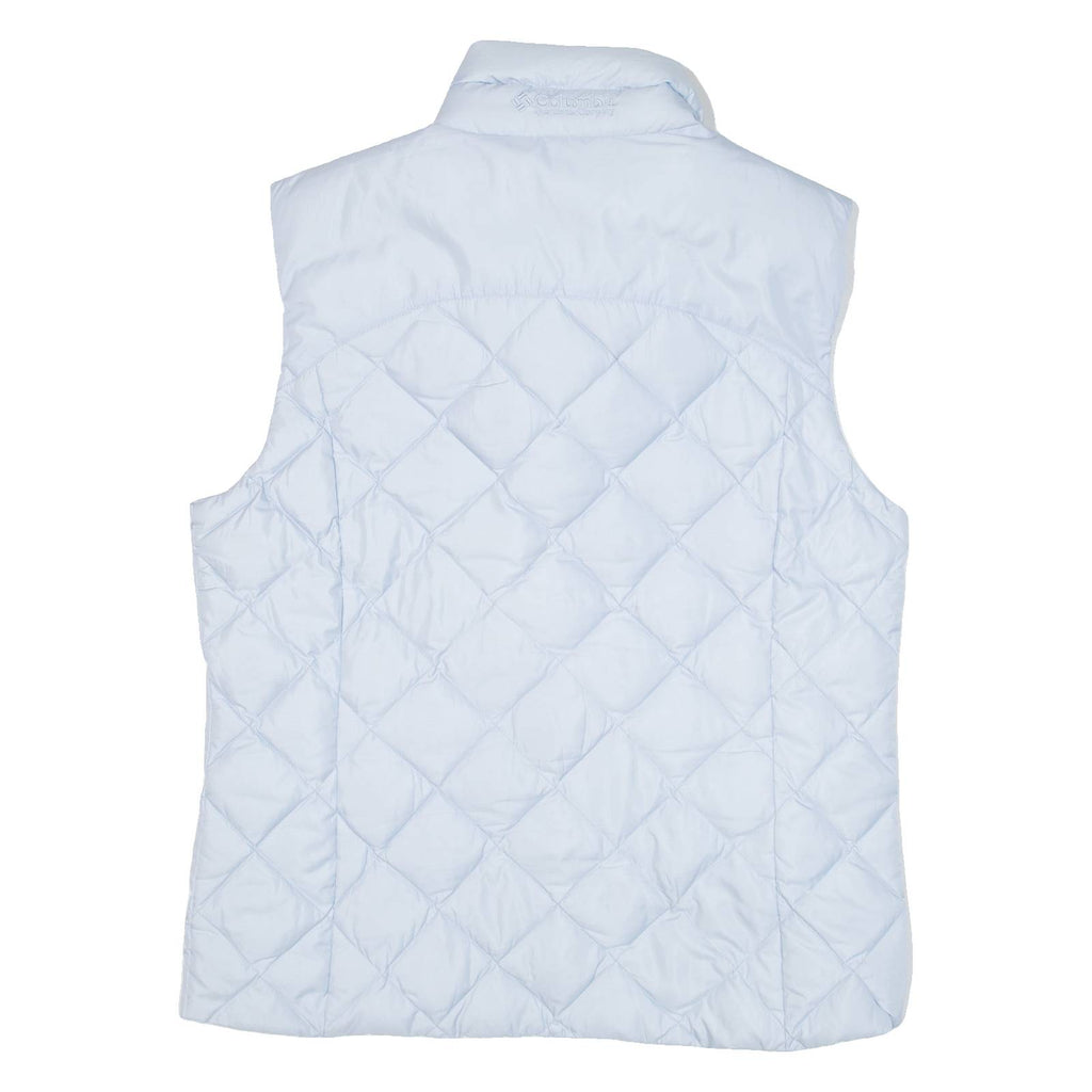 COLUMBIA Insulated Womens Puffer Gilet Blue M