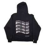 CHAMPION REVERSE WEAVE Womens Black Hoodie L