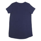 TOMMY HILFIGER Womens Navy Blue Graphic T-Shirt M Short Sleeve Crew Neck Casual