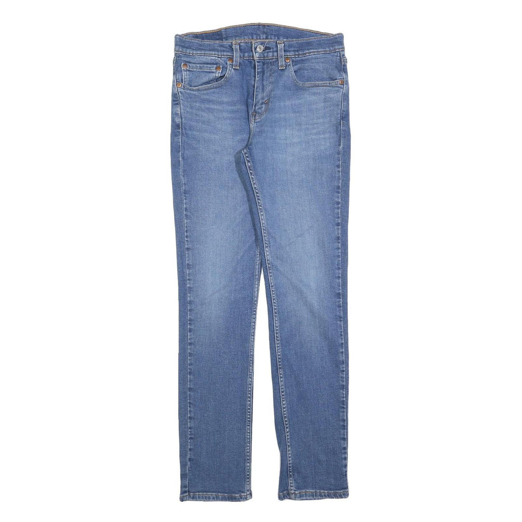 LEVI'S 511 Slim Mens Jeans Blue Slim Skinny Denim Medium W31 L32 Zip