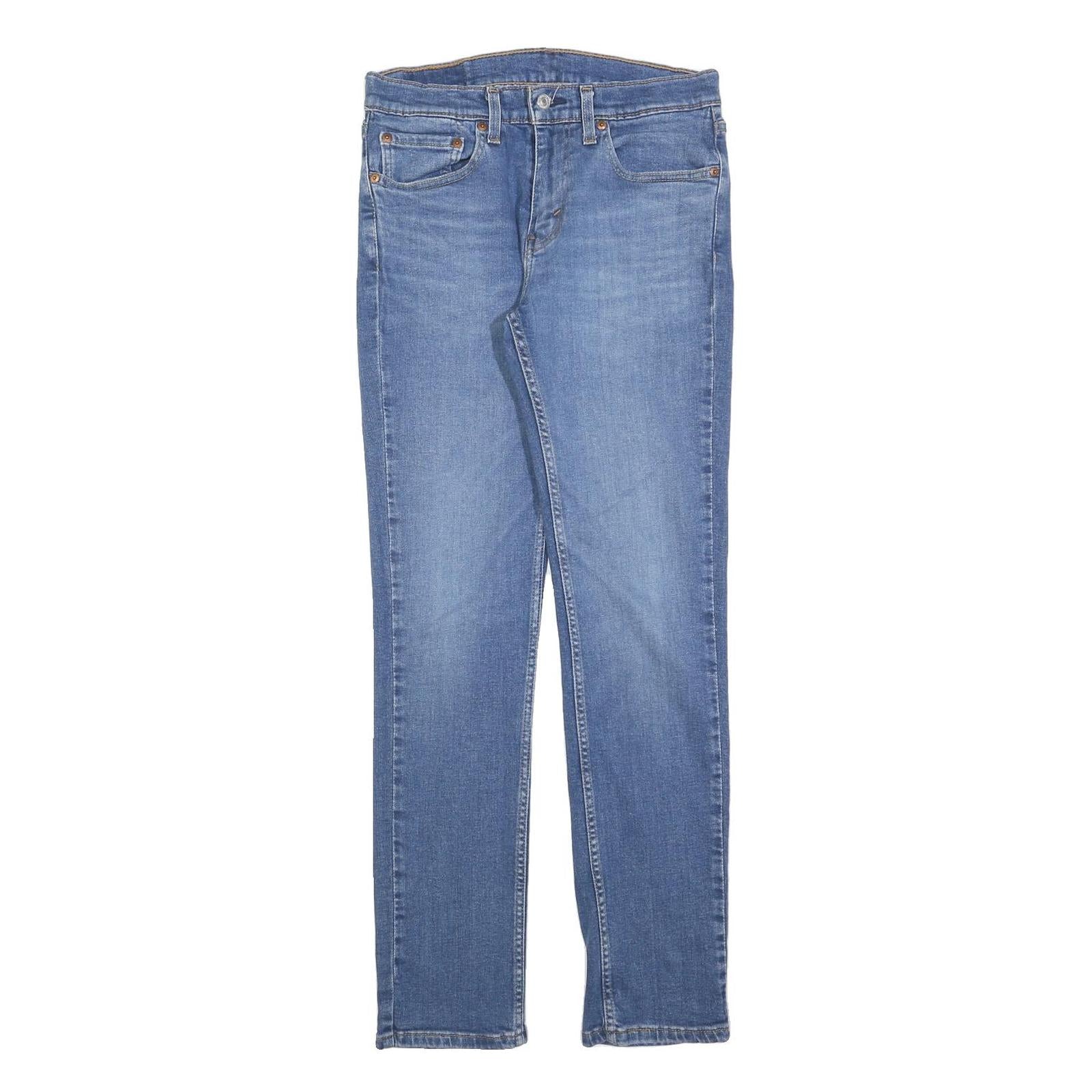 LEVI'S 511 Slim Mens Jeans Blue Slim Skinny Denim Medium W31 L32 Zip