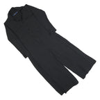 POLO RALPH LAUREN Womens Black Playsuit Cotton Blend S Button Up Casual Wear