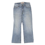 DICKIES Womens Regular Fit Light Blue Denim Jeans W30 L28 Zip Closure