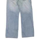 DICKIES Womens Regular Fit Light Blue Denim Jeans W30 L28 Zip Closure