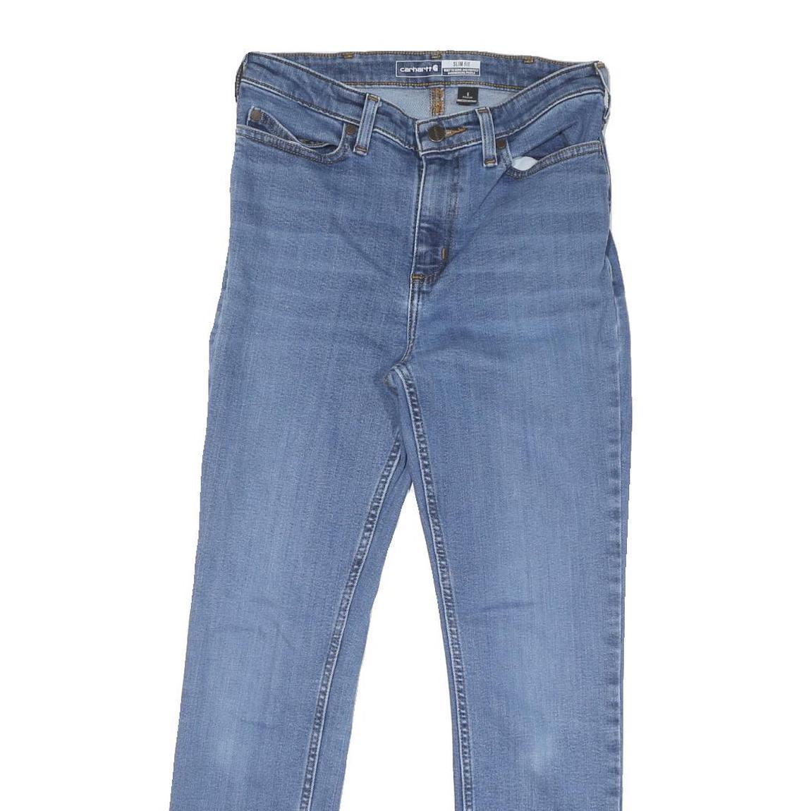 CARHARTT Mens Jeans Blue Regular Straight Denim Medium W28 L28 Casual Workwear