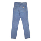 CARHARTT Mens Jeans Blue Regular Straight Denim Medium W28 L28 Casual Workwear