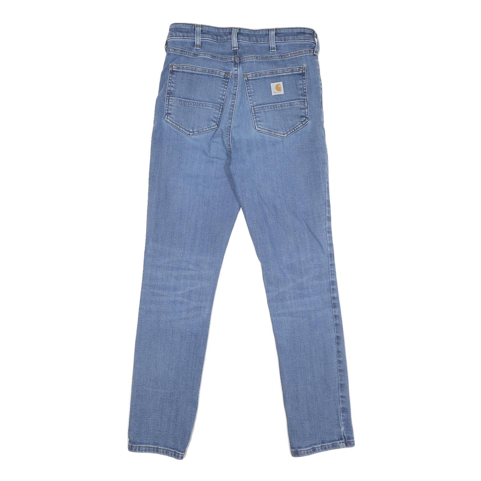 CARHARTT Mens Jeans Blue Regular Straight Denim Medium W28 L28 Casual Workwear