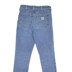 CARHARTT Mens Jeans Blue Regular Straight Denim Medium W28 L28 Casual Workwear