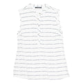 MOHITO BASIC Womens Printed Blouse White S