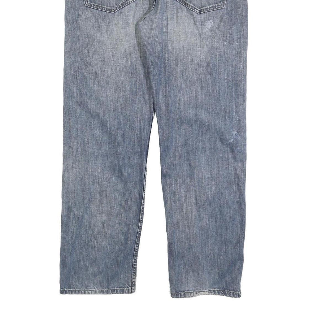 LEVI'S 505 Mens Jeans Blue Regular Straight Denim Medium W36 L29 Classic Fit Zip