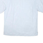 TOMMY BAHAMA Mens White Cotton Blend Shirt L Tropical Leaf Print Relaxed Fit