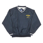 PORT AND COMPANY Mens Navy Marines Nylon Jacket L Pullover Plain Lightweight